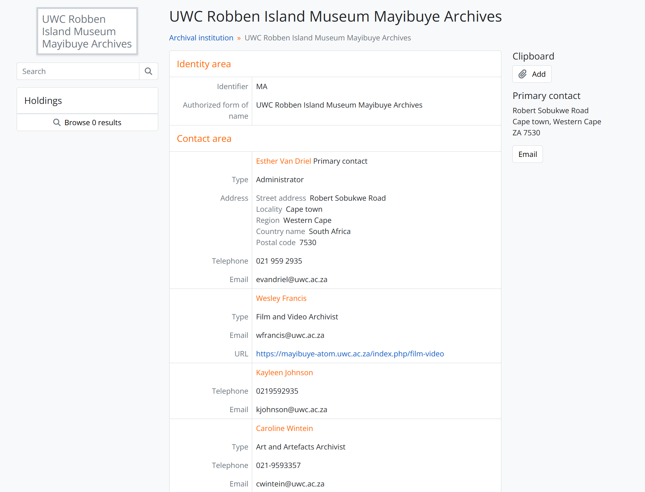 Mayibuye Archives